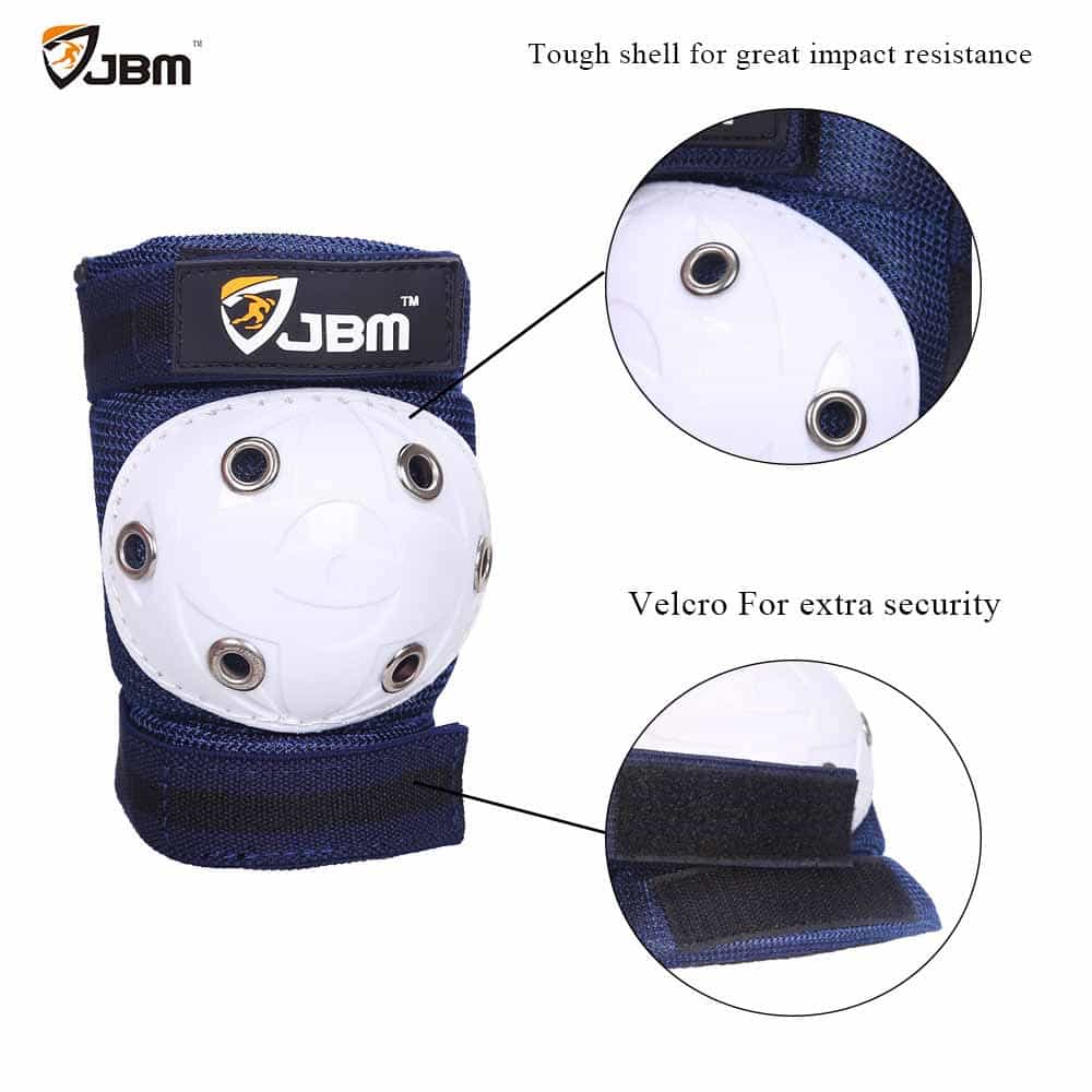 JBM Kids & Adults Knee and Elbow Pads with Wrist Guards Protective Gear  Set, Impact Resistance for your Children Outdoor Activities’ Adventure,  Roller