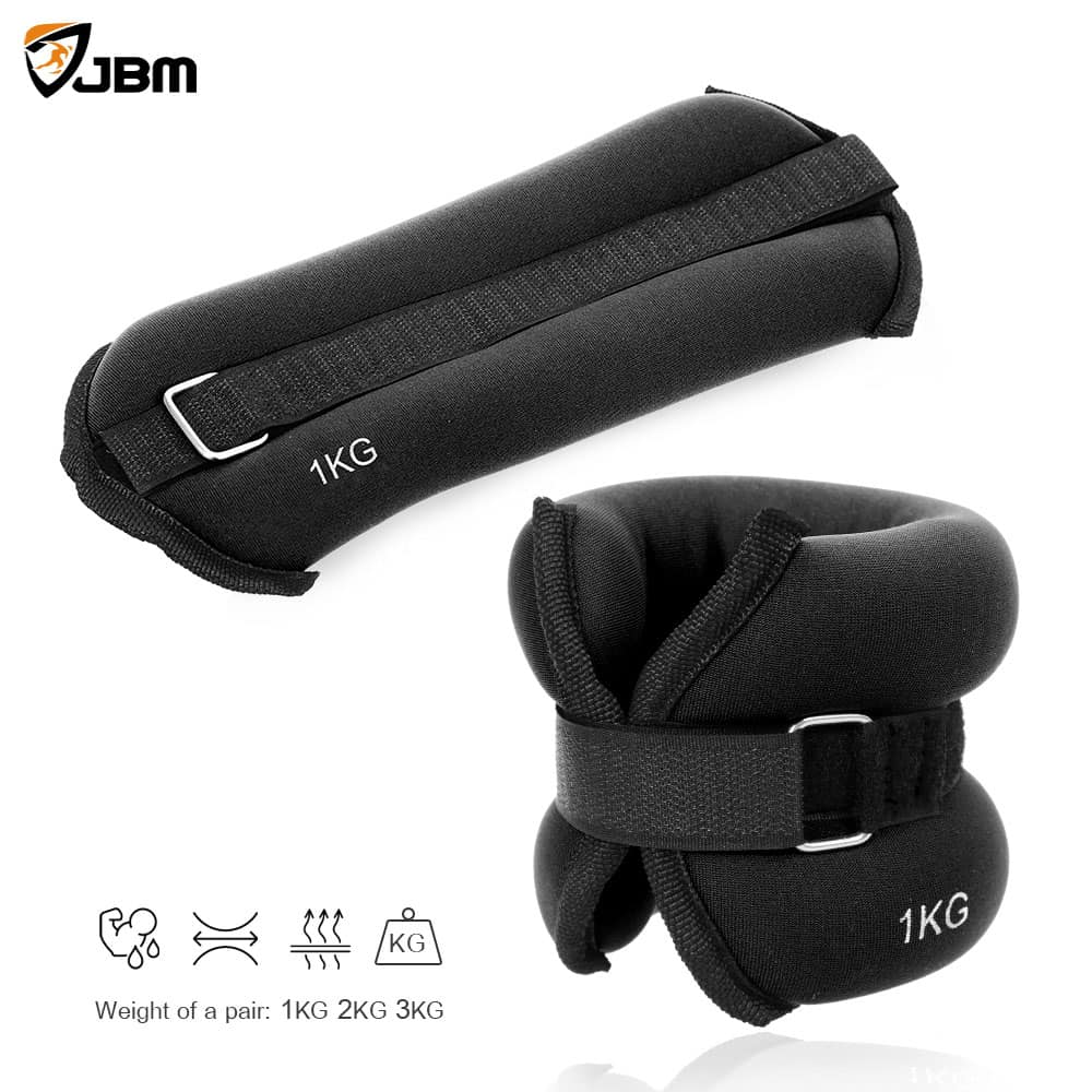 Details about   DEFY New Ankle Weights Adjustable Leg Running Wrist Arm Gym Exercise 1KG Pair 