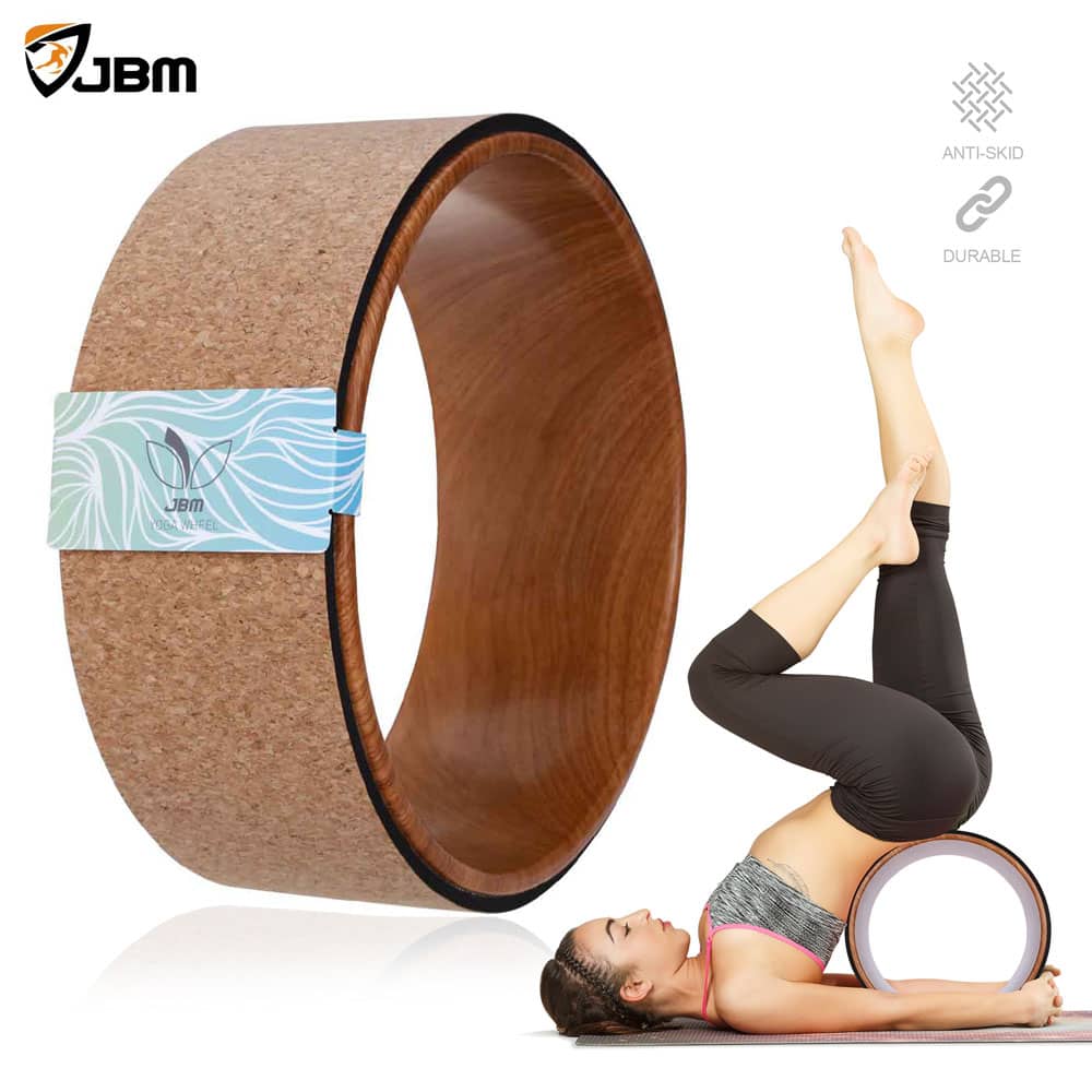 cork yoga wheel