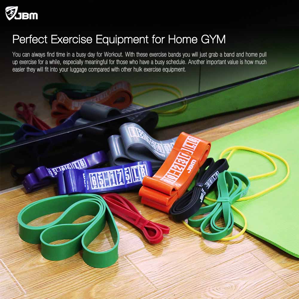 Buy JBM Resistance Bands Exercise Band Pull Up Chinup Assist Band