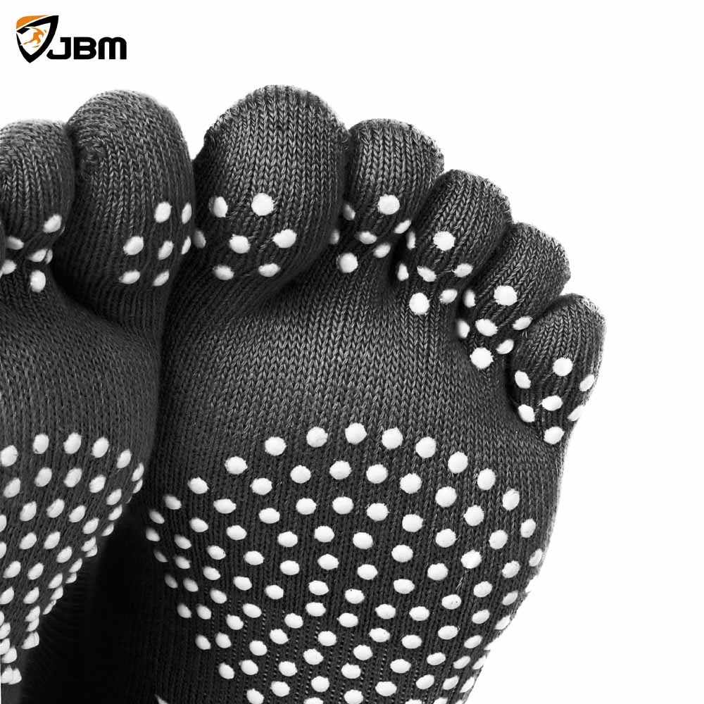 Buy JBM Silicone Dots Yoga Socks (7 Colors) Non Slip Pilates Socks  Breathable- Black Online from JBM Gear